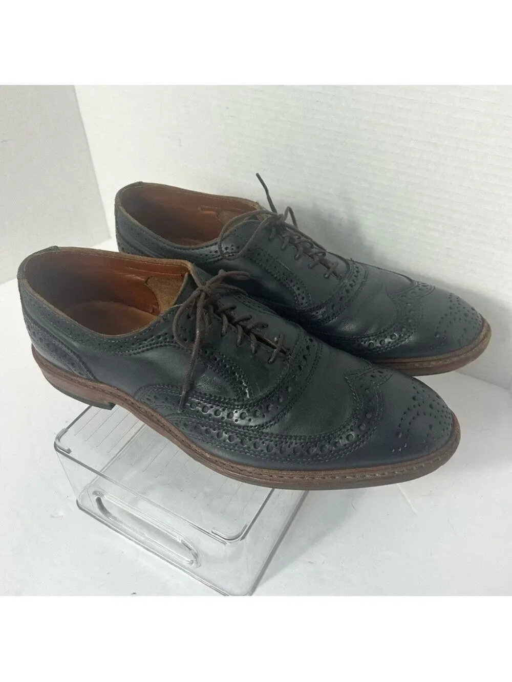 Allen Edmonds Men’s Wingtip Oxford Neumok 2.0 Leather 8.5D Preppy Academia